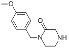 1-(4-METHOXYBENZYL)PIPERAZIN-2-ONE CAS#: 893747-38-1