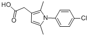 1-(4-chlorophenyl)-2,5-dimethyl-1h-pyrrole-3-aceticaci CAS#: 42779-82-8