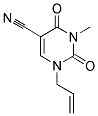 1-ALLYL-3-METHYL-2,4-DIOXO-1,2,3,4-TETRAHYDRO-5-PYRIMIDINECARBONITRILE CAS#: 338399-90-9