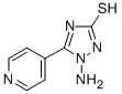 1-Amino-5-(4-pyridinyl)-1H-1,2,4-triazole-3-thiol CAS#: 4923-02-8
