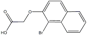 (1-BROMO-NAPHTHALEN-2-YLOXY)-ACETIC ACID CAS#: 41791-59-7