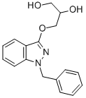 1-Benzyl-3-(2,3-dihydroxypropoxy)-1H-indazole CAS#: 41400-85-5