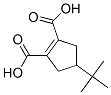 1-Cyclopentene-1,2-dicarboxylic acid, 4-(1,1-dimethylethyl)- (9CI) CAS#: 40557-34-4