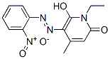 1-Ethyl-6-hydroxy-4-methyl-5-(2-nitrophenylazo)-2(1H)-pyridone CAS#: 40306-36-3