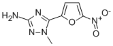 1-Methyl-5-(5-nitrofuran-2-yl)-1H-1,2,4-triazol-3-amine CAS#: 41735-42-6