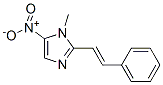 1-methyl-5-nitro-2-(2-phenylethenyl)imidazole CAS#: 4750-56-5