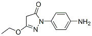 1-(p-aminophenyl)-3-ethoxy-2-pyrazolin-5-one CAS#: 4105-91-3