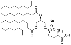1-palmitoyl-2-oleoylglycero-3-phosphoserine CAS#: 40290-44-6