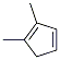 1,3-Cyclopentadiene, 1,2-dimethyl- CAS#: 4784-86-5