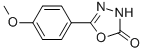 1,3,4-OXADIAZOL-2(3H)-ONE, 5-(4-METHOXYPHENYL)- CAS#: 41125-75-1