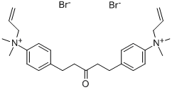 1,5-BIS(4-ALLYLDIMETHYL-AMMONIUMPHENYL)PENTAN-3-ONE DIBROMIDE CAS#: 402-40-4