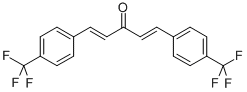 1,5-Bis(4-trifluoromethylphenyl)-penta-1,4-diene-3-one CAS#: 42160-07-6