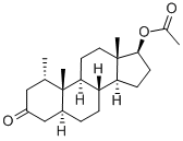 17beta-hydroxy-1alpha-methyl-5-alphaandrostan-3-one acetate CAS#: 4062-46-8