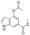 1H-Indole-6-carboxylic acid, 4-(acetyloxy)-, Methyl ester CAS#: 41123-14-2
