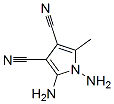 1H-Pyrrole-3,4-dicarbonitrile, 1,2-diamino-5-methyl- CAS#: 313364-07-7