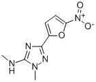 1,N-Dimethyl-3-(5-nitrofuran-2-yl)-1H-1,2,4-triazol-5-amine CAS#: 41735-41-5