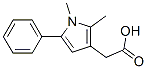 2-(1,2-dimethyl-5-phenyl-pyrrol-3-yl)acetic acid CAS#: 42780-41-6