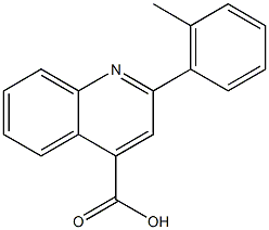 2-(2-METHYLPHENYL)QUINOLINE-4-CARBOXYLIC ACID CAS#: 174636-85-2