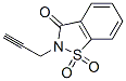 2-(2-propynyl)-1,2-benzisothiazol-3(2H)-one 1,1-dioxide CAS#: 41335-57-3