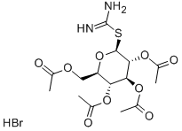 2-(2,3,4,6-TETRA-O-ACETYL-BETA-D-GLUCOPYRANOSYL)-2-THIOPSEUDOUREA HYDROBROMIDE CAS#: 40591-65-9