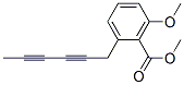 2-(2,4-Hexadiynyl)-6-methoxybenzoic acid methyl ester CAS#: 4368-08-5