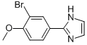 2-(3-BROMO-4-METHOXY-PHENYL)-1H-IMIDAZOLE CAS#: 326809-10-3