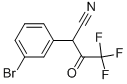 2-(3-BROMO-PHENYL)-4,4,4-TRIFLUORO-3-OXO-BUTYRONITRILE CAS#: 954238-40-5