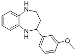 2-(3-METHOXY-PHENYL)-2,3,4,5-TETRAHYDRO-1H-BENZO[B][1,4]DIAZEPINE CAS#: 904815-76-5