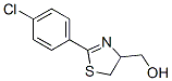 2-(4-Chlorophenyl)-4,5-dihydro-4-thiazolemethanol CAS#: 40361-75-9