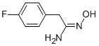 2-(4-FLUORO-PHENYL)-N-HYDROXY-ACETAMIDINE CAS#: 42191-55-9