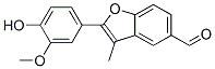 2-(4-Hydroxy-3-methoxyphenyl)-3-methyl-5-benzofurancarbaldehyde CAS#: 41365-35-9