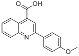 2-(4-METHOXY-PHENYL)-QUINOLINE-4-CARBOXYLIC ACID CAS#: 4364-02-7