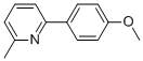 2-(4-METHOXYPHENYL)-6-METHYLPYRIDINE CAS#: 4385-63-1