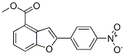 2-(4-Nitrophenyl)-4-benzofurancarboxylic acid methyl ester CAS#: 41019-65-2