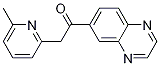 2-(6-Methylpyridin-2-yl)-1-(quinoxalin-6-yl)ethanone CAS#: 356560-90-2
