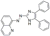 2-(8-quinolylazo)-4,5-diphenylimidazole CAS#: 4948-87-2