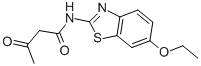 2-ACETOACETAMIDO-6-ETHOXYBENZOTHIAZOLE CAS#: 4273-88-5