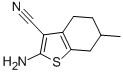 2-AMINO-6-METHYL-4,5,6,7-TETRAHYDRO-1-BENZOTHIOPHENE-3-CARBONITRILE CAS#: 42225-04-7