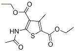 2-Acetylamino-4-methyl-3,5-thiophenedicarboxylic acid diethyl ester CAS#: 4815-41-2
