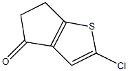 2-Chloro-5,6-dihydro-4H-cyclopenta[b]thiophen-4-one CAS#: 69300-48-7