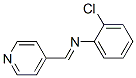 2-Chloro-N-(4-pyridinylmethylene)benzenamine CAS#: 41855-60-1