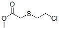 (2-Chloroethylthio)acetic acid methyl ester CAS#: 73623-44-6
