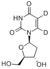 2'-DEOXYURIDINE-5,6-D2 CAS#: 40632-23-3
