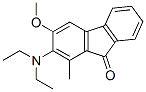 2-(Diethylamino)methyl-3-methoxy-9H-fluoren-9-one CAS#: 42839-77-0