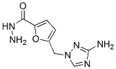 2-Furancarboxylicacid,5-[(3-amino-1H-1,2,4-triazol-1-yl)methyl]-,hydrazide(9CI) CAS#: 381201-04-3