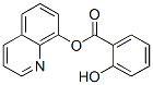 2-Hydroxybenzoic acid 8-quinolinyl ester CAS#: 42206-69-9