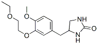 2-Imidazolidinone, 4-((3-(2-ethoxyethoxy)-4-methoxyphenyl)methyl)- CAS#: 41744-48-3