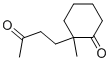 2-METHYL-2-(3-OXO-BUTYL)-CYCLOHEXANONE CAS#: 4071-58-3