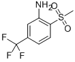 2-(METHYLSULFONYL)-5-(TRIFLUOROMETHYL)ANILINE CAS#: 402-19-7
