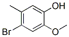 2-Methoxy-4-bromo-5-methylphenol CAS#: 40992-09-4
